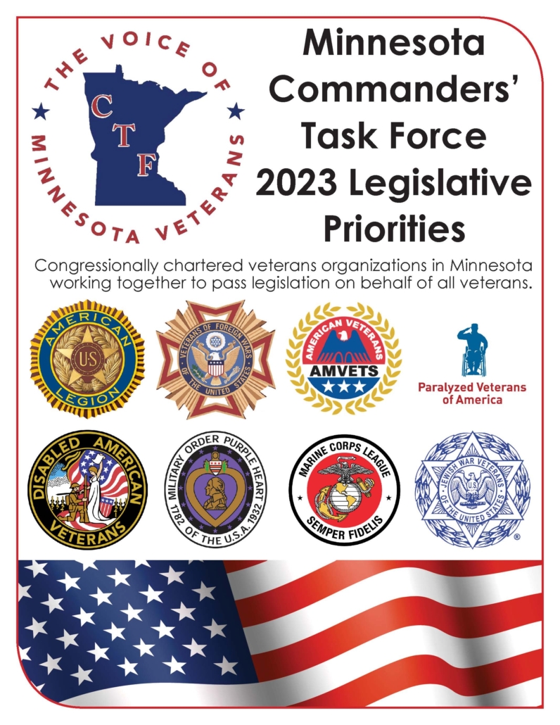 Minnesota Commanders' Task Force Legislative Agenda 2023