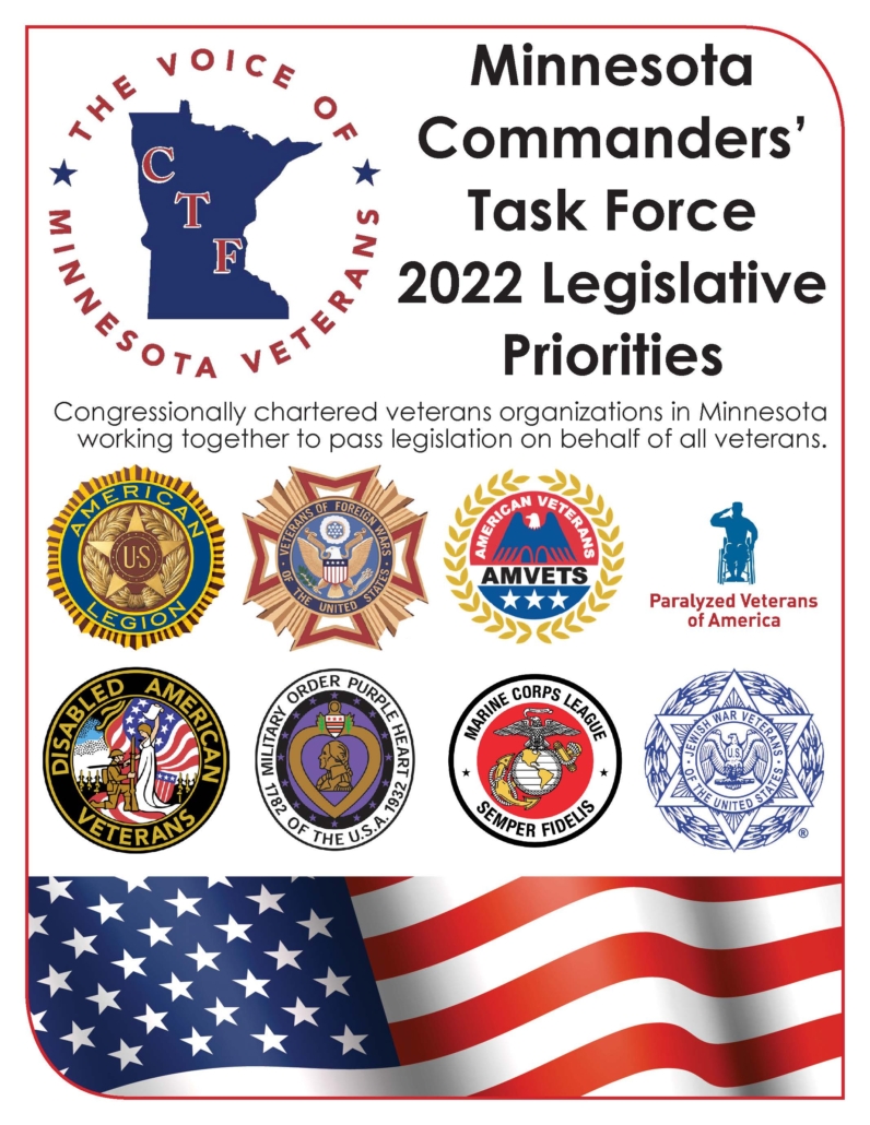 Minnesota Commanders' Task Force Legislative Agenda 2022